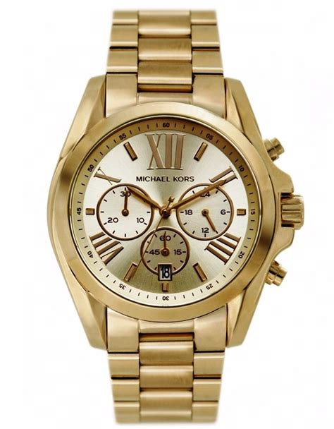 relógio michael kors dourado feminino|Relógio Dourado .